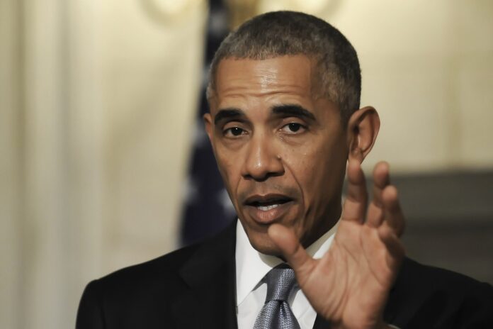 President Barack Obama speaks during a joint news conference with Greek Prime Minister Alexis Tsipras