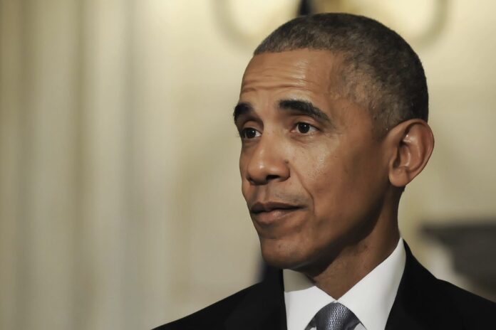 President Barack Obama speaks during a joint news conference with Greek Prime Minister Alexis Tsipras