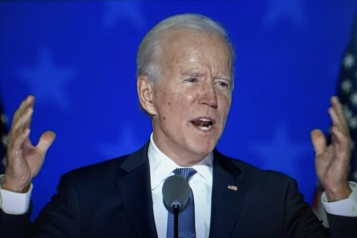 biden shouting