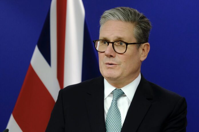 Prime Minister of the United Kingdom, Sir Keir STARMER visits Brussels