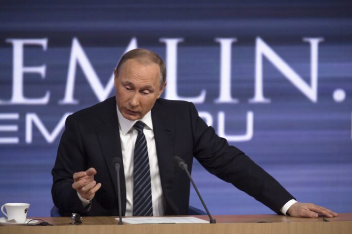 Russia: Vladimir Putin holds annual press conference in Moscow