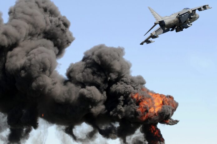 Jetfighter attack